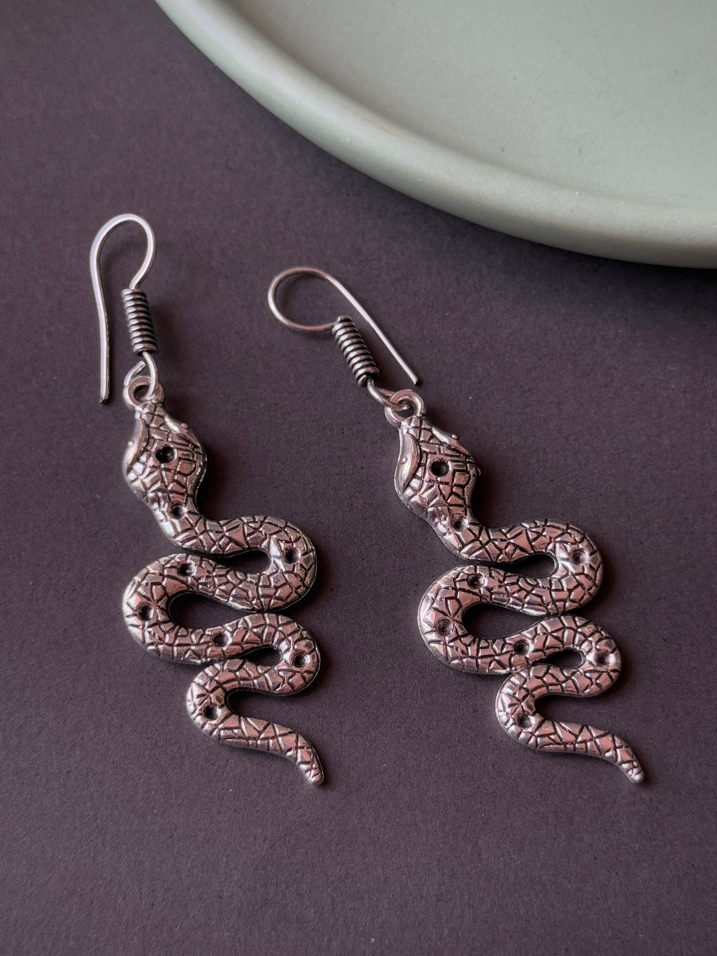 Snake Drop Earrings for Women