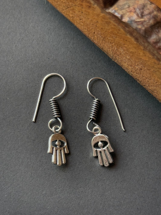 Hamsa Hand Earrings for Women