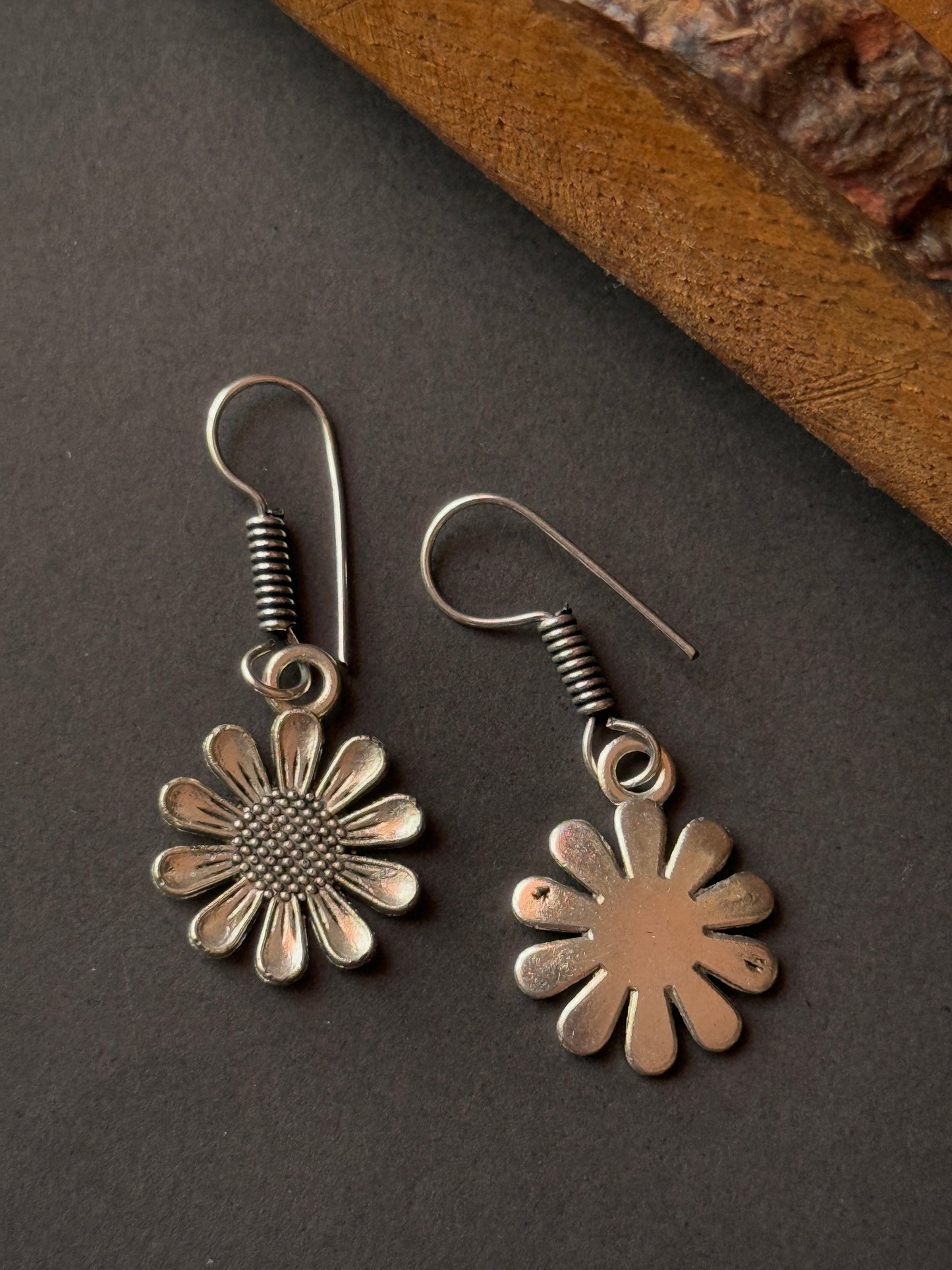 Flower Drop Earrings for Women