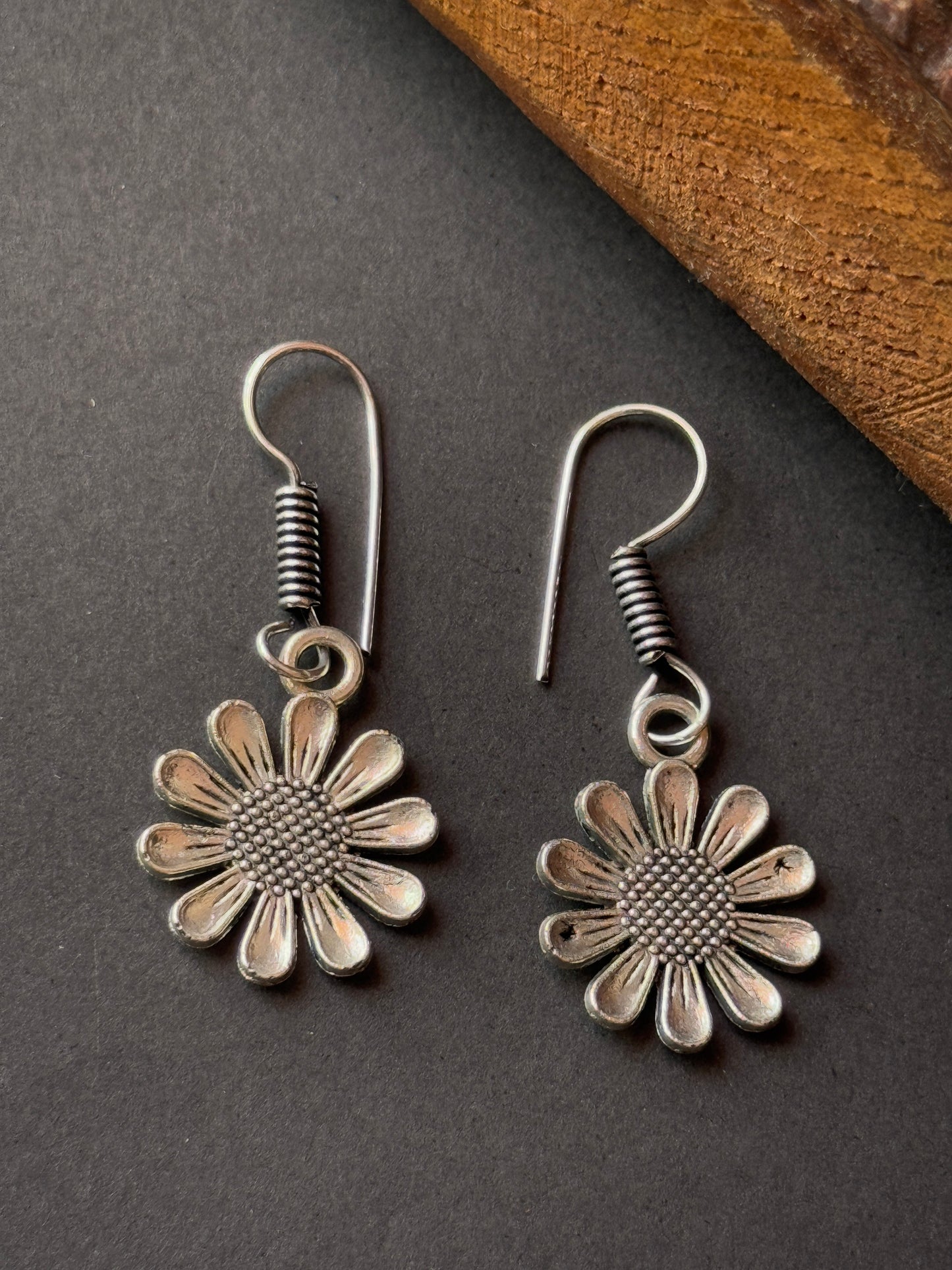 Flower Drop Earrings for Women