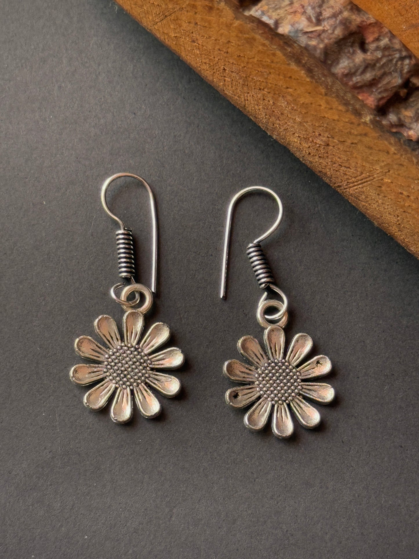 Flower Drop Earrings for Women