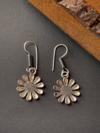 Flower Drop Earrings for Women