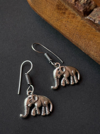 Cute Small Elephant Earrings for Women