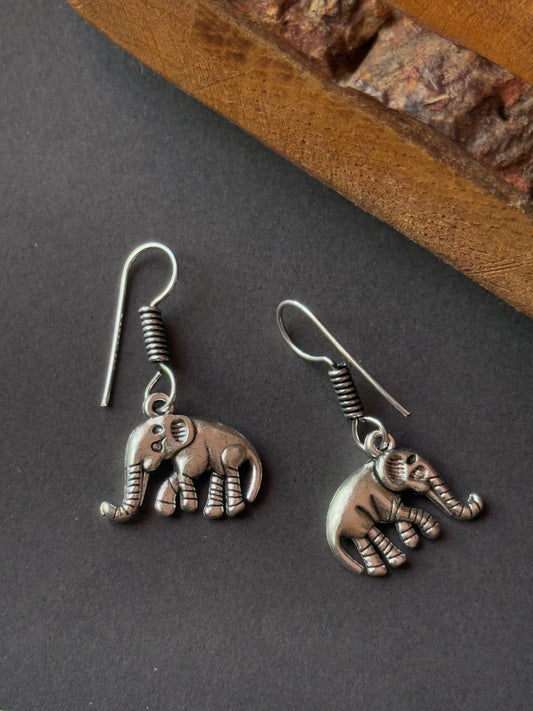 Cute Small Elephant Earrings for Women
