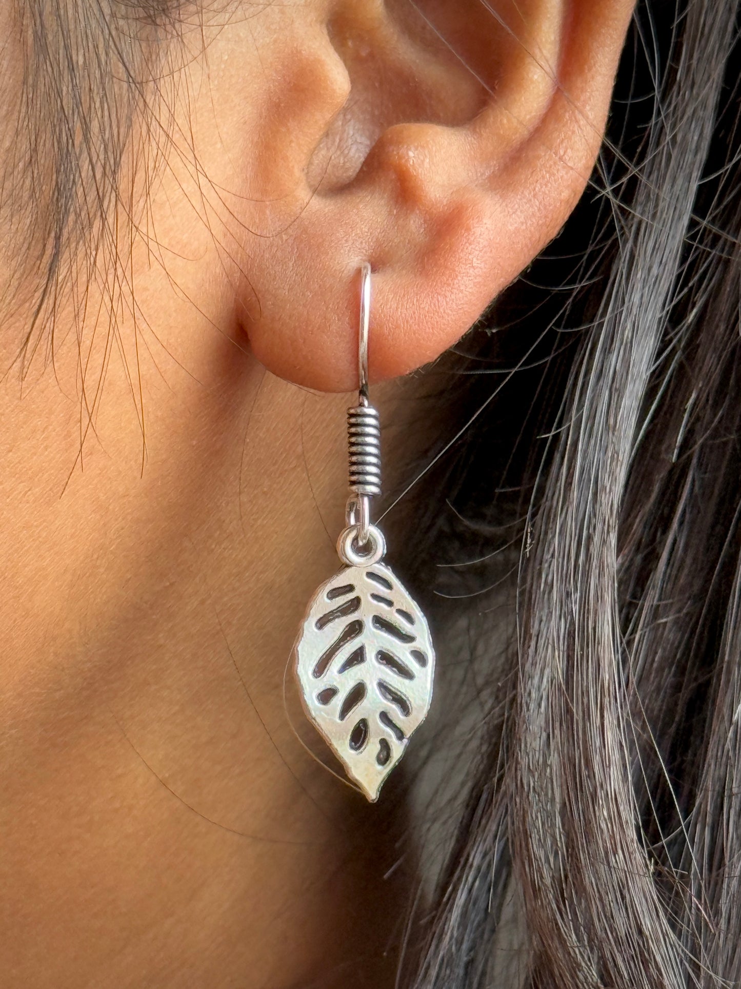 Drop Leaf Earrings for Women