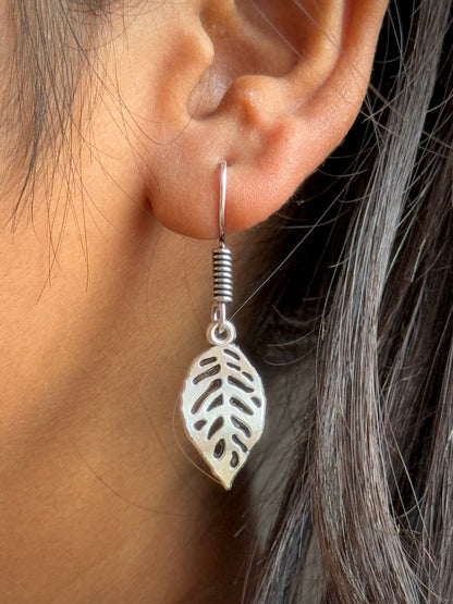 Drop Leaf Earrings for Women