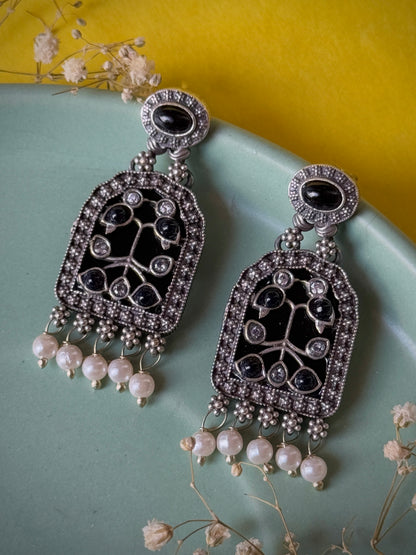 Partywear Moissanite Stone Earrings for Women