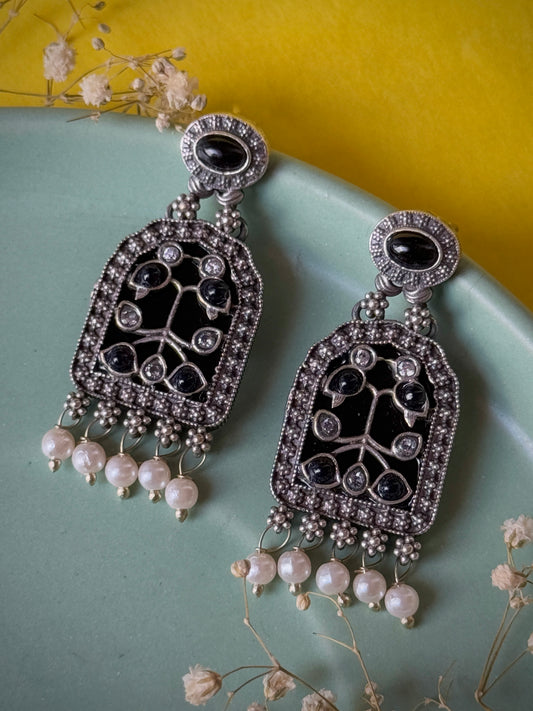 Partywear Moissanite Stone Earrings for Women