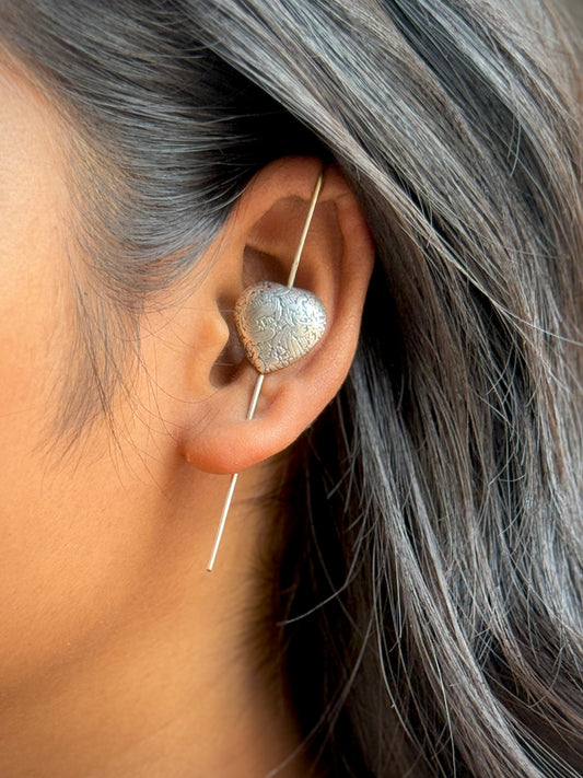 In-Ear Heart Shaped Ear Cuff for Women