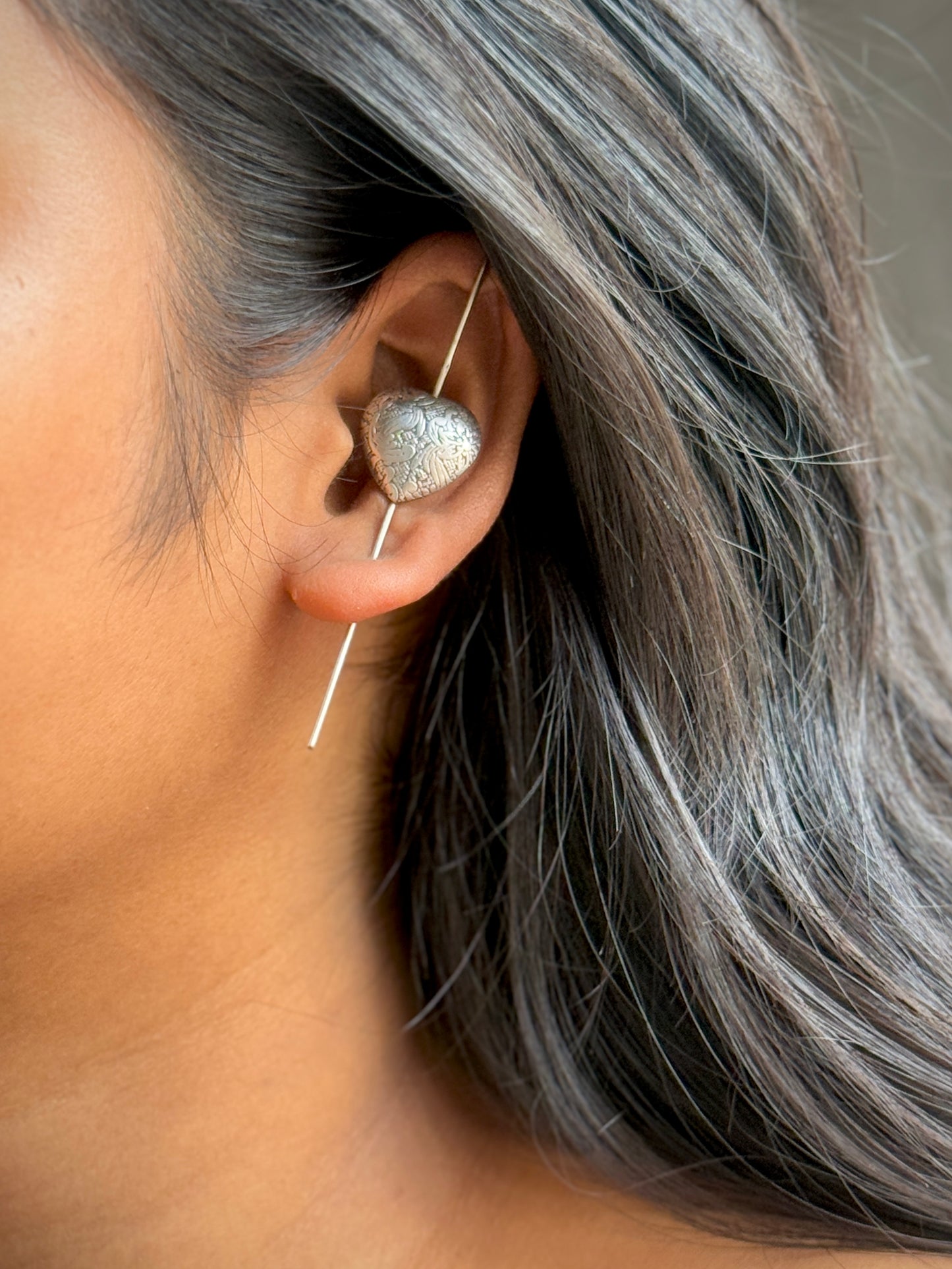 In-Ear Heart Shaped Ear Cuff for Women