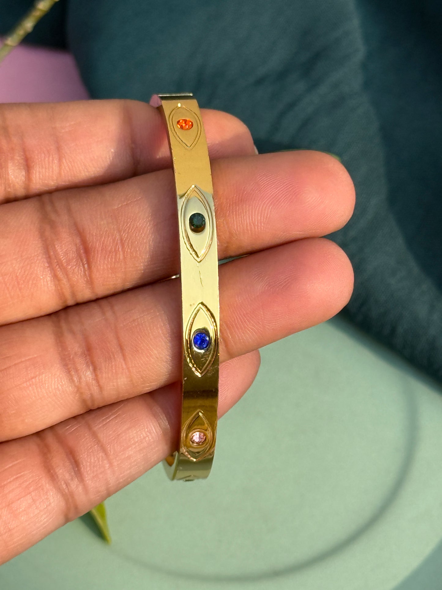 Elegant Anti-Tarnish Free-Size Bracelet for Women