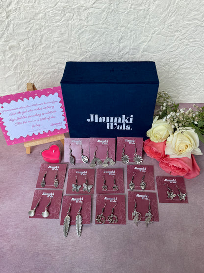 The Ultimate Earrings Gift Box for Her (12 Cute Earrings)