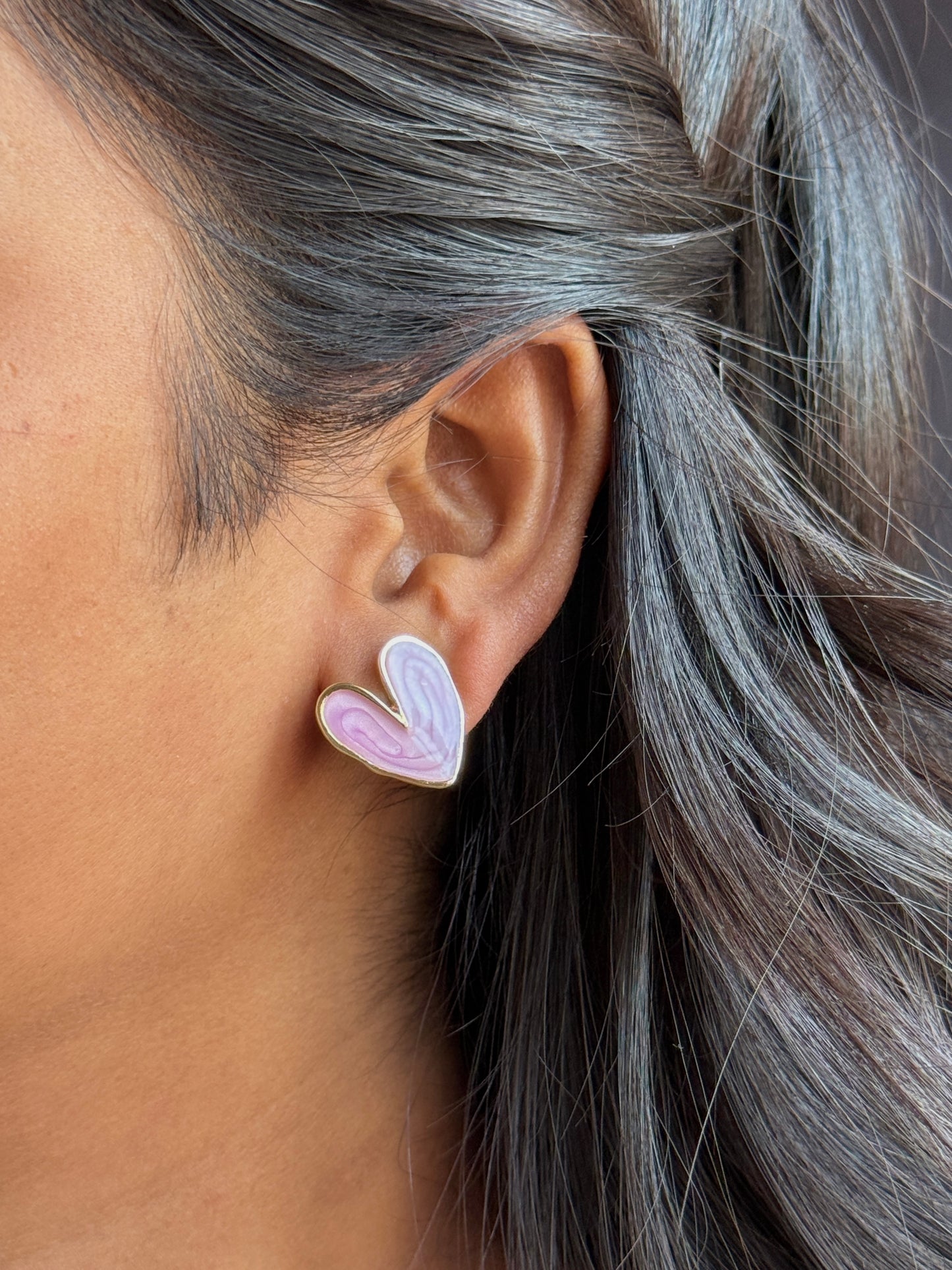 Love Anti-Tarnish Stud Earrings | Hypoallergenic & Waterproof