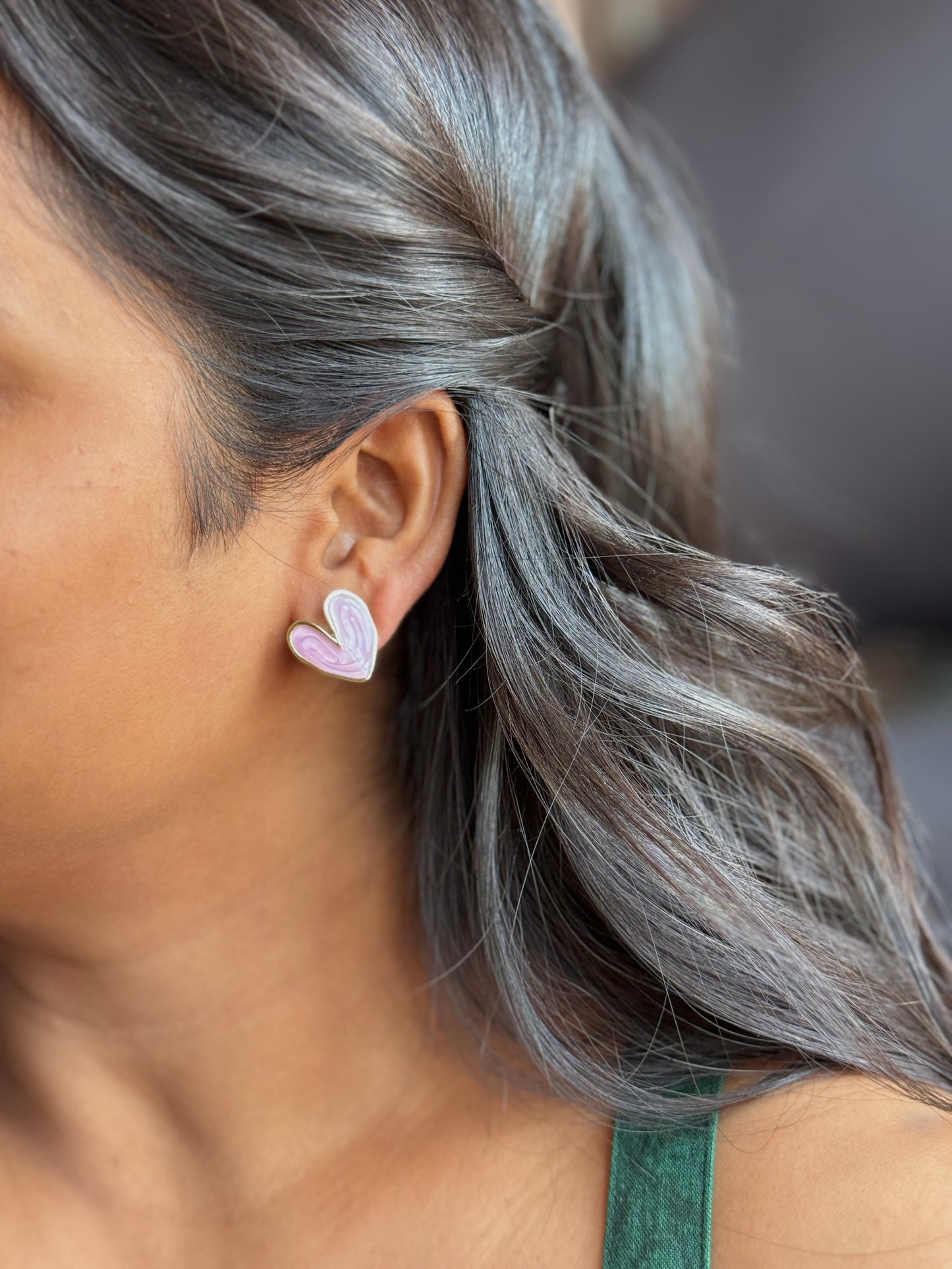 Love Anti-Tarnish Stud Earrings | Hypoallergenic & Waterproof