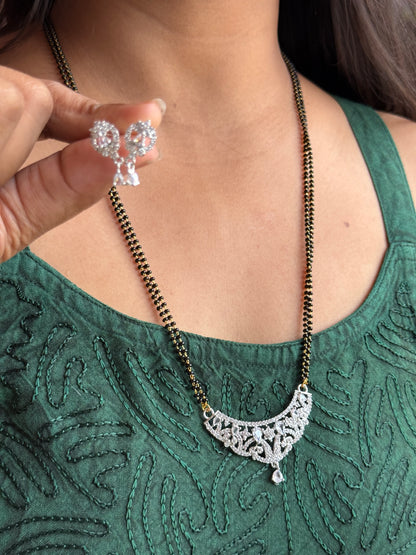 Suhana Mangalsutra Set with Earrings