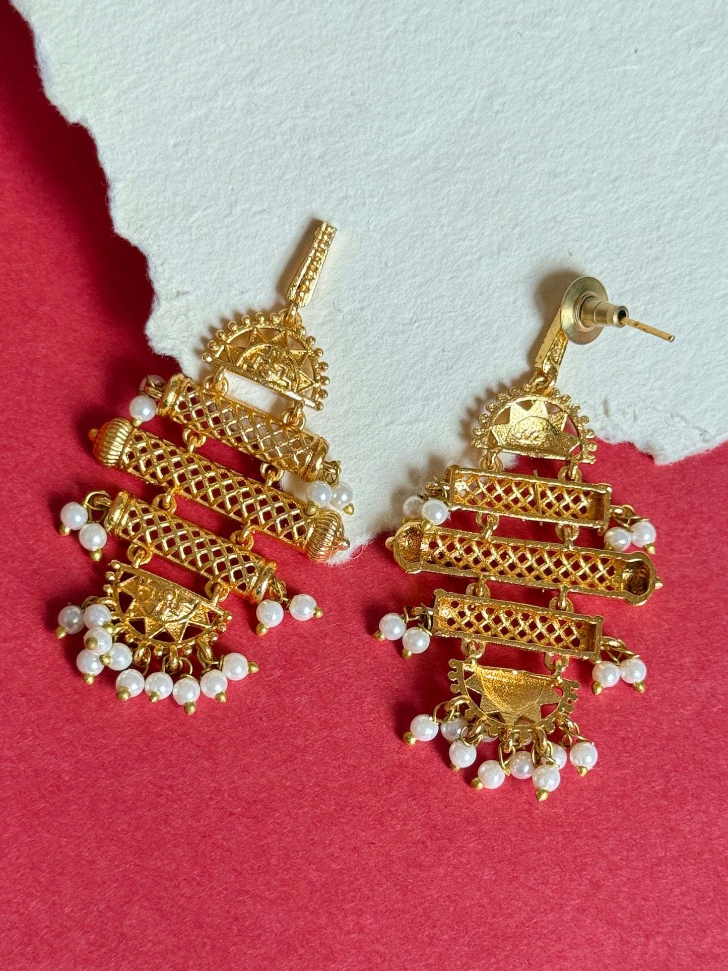 Gold-Toned Minimalist Earrings