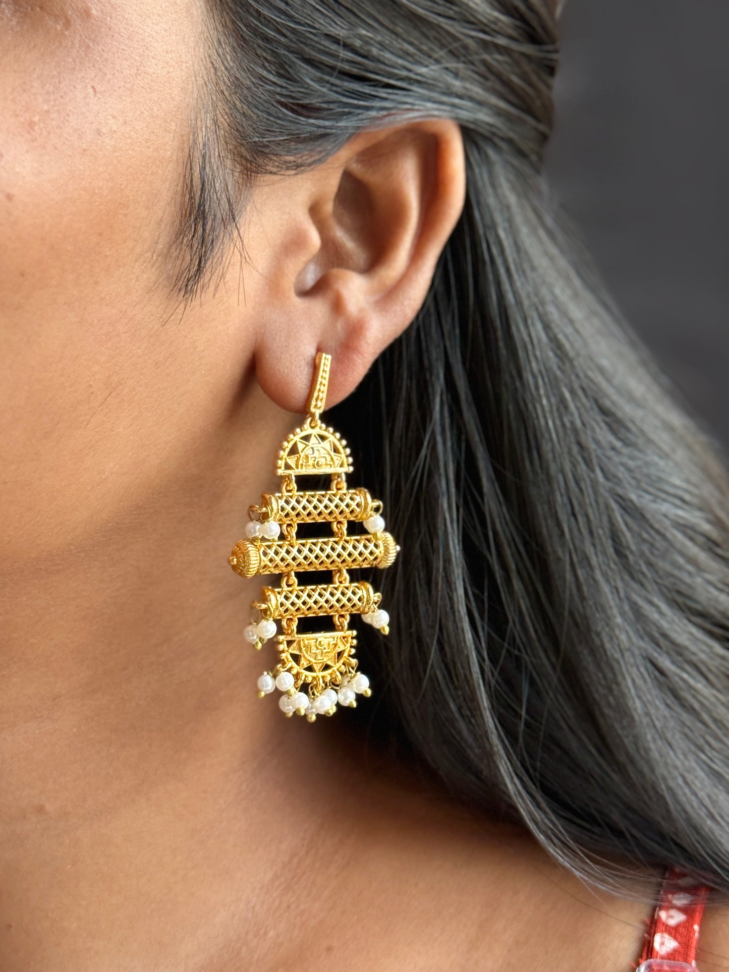 Gold-Toned Minimalist Earrings