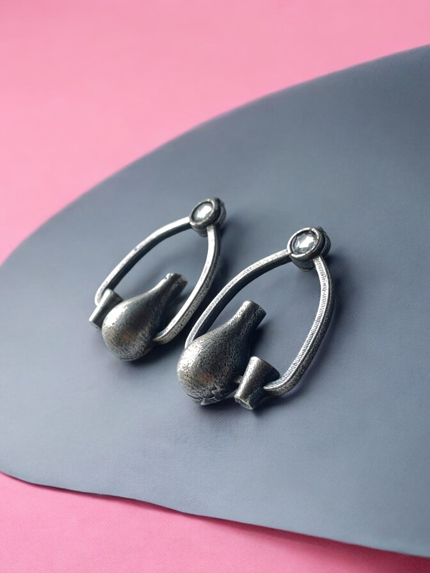 Antique German Silver Earring