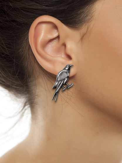 Eagle Design German Silver Studs