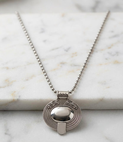 Chandrika Oxidised Pendant Necklace