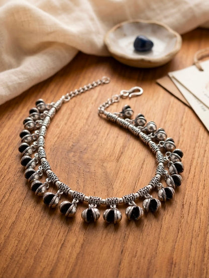 Silver Replica Ghungroo Payal