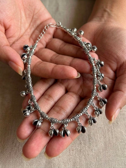 Silver Replica Ghungroo Payal