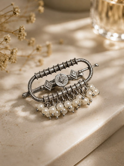 Noorika Pearl Ring – Adjustable Size
